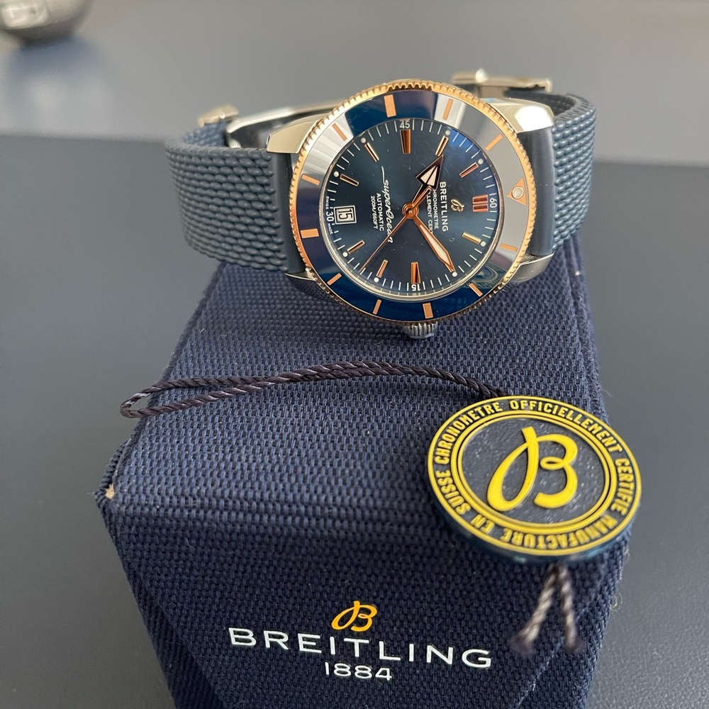 Breitling Superocean Heritage B20 Automatic 42 Steel and Red Gold